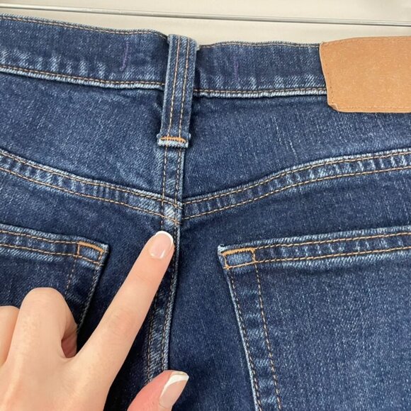 Madewell Athletic Slim Dark Wash Jeans Men's Size 31x32 - Picture 7 of 8